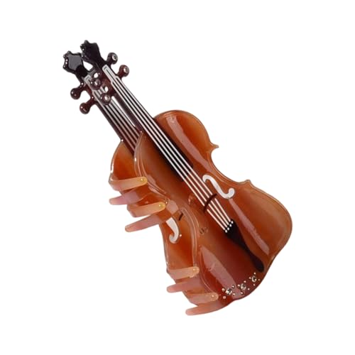 1pc Fashion Holztextur Haarnadel Mit Einzigartigem Musikdesign Mehrzweckhaarclip Für Partyskonzerte Tägliches Styling Brauner Und Roter Haarnadeln von XINGLIDA