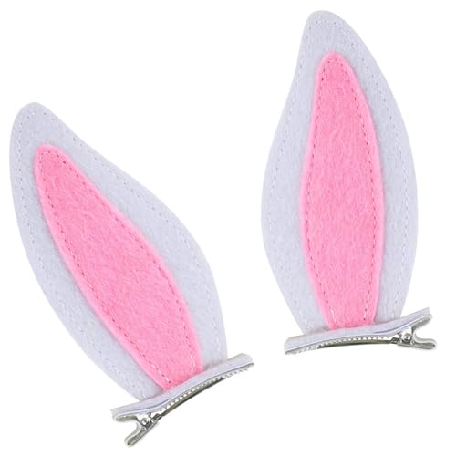 2 Stücke Kaninchen Haarclip Für Mädchen Frauen Fearpin Bequemer Tragen Mutterstochter Matching Hair Accessoires Clip Für Kinder von XINGLIDA