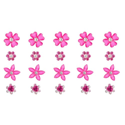 20 Stück Miniatur Kunstperlen Und Strasssteine ​​Brauthaarclip Set Für Mädchen Spezialanlässe Hochsteckfrisuren Und Zöpfe Haardekorationen von XINGLIDA