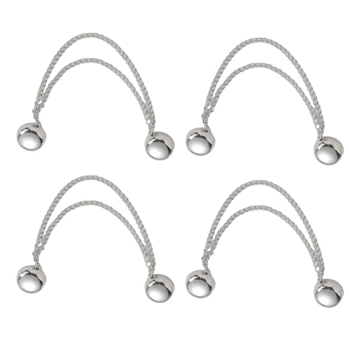 4 Stück Magnetische Hosen Manschetten Clips Kopftuch Nadeln Magnetische Pinless Brosche Hijab Nadeln Verschlüsse T Shirt Verkürzung von XINGLIDA