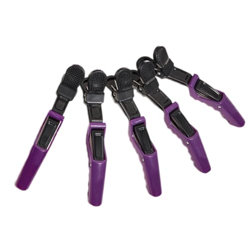 5pieces Professionelle Haarclip Für Frauen Helles Doppelscharnierdesign Für Salonstyling Hellfarbene Präzise Positionierung Haarclips von XINGLIDA