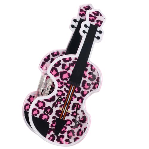 Bassgitarre Elegante 2000er Jahre Klaue Clip Gitarre Haare Bass Kreativ Neuheit Gitarrenmusik Instrument Leoparden Druck von XINGLIDA
