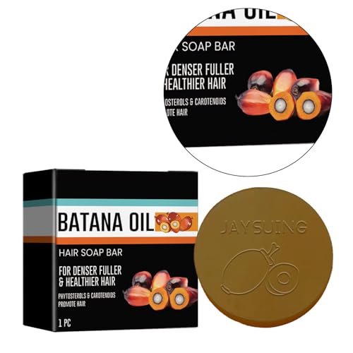 XINGLIDA Batana Oil Hair Soap Bar - Anti Haarausfall & Haarwachstum - Shampoo Bar für Männer & Frauen von XINGLIDA