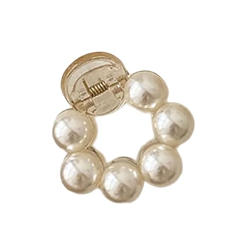Bequeme Perlen Design Haarclip Starker Haarklaue Für Weibliche Mädchen Alltags Und Besondere Event Partyzubehör von XINGLIDA