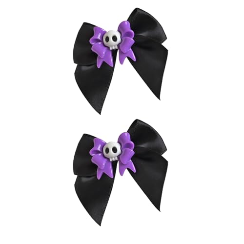 Bögen Halloween Haarklammern Schädel Haarnadel Kostüm Haare Clips Mädchen Haarnadel Für Frauen Haarzubehör Gruselige Haarbögen von XINGLIDA