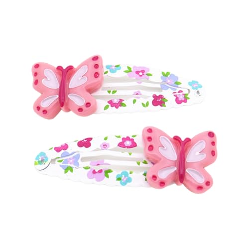 Buntes Cartoon Tierhaarclip Für Mädchen Kid Barrettes 3D Schmetterling Pilz Handgefertigtes Haarnadel Cartoon Haarnadeln von XINGLIDA