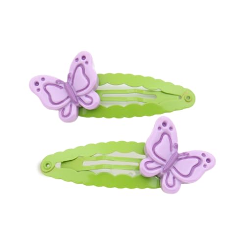 Buntes Cartoon Tierhaarclip Für Mädchen Kid Barrettes 3D Schmetterling Pilz Handgefertigtes Haarnadel Cartoon Haarnadeln von XINGLIDA