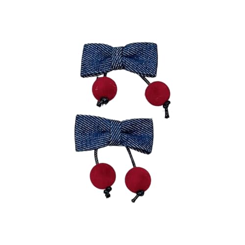 CHERRIES Decors Decors Bowknot Barrette Haarbögen Nebenclip Für Schulmädchen Friseur Accessoires Elastisch Für Tägliche Verwendung Frauen Accessoires von XINGLIDA