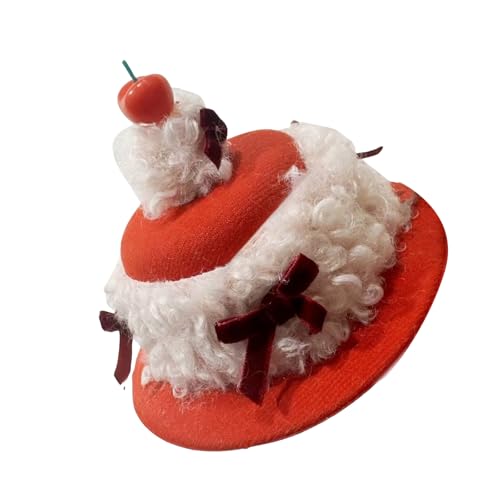 Cream Cake Designs Geburtstagshaatshaarclip Für Haarstücke Für Frauen Und Mädchen Haarstücke Für Partys Und Fotoshootings von XINGLIDA