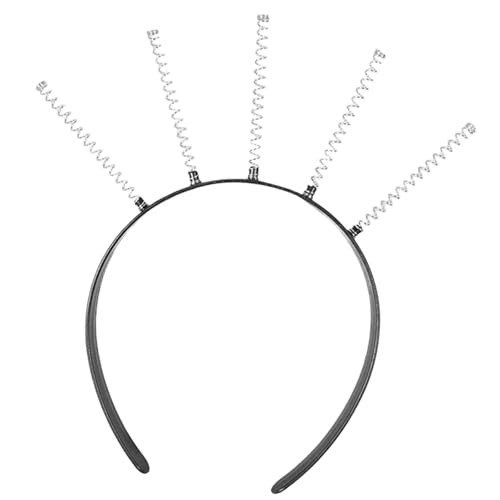 Einfache Stirnbandbraut Weiche Kopfbedeckungen Mit Federfoto Requisiten Schwarz/weiße Einfache Stirnband Weich von XINGLIDA