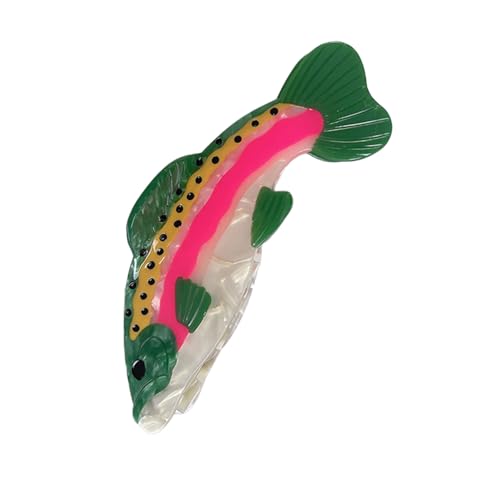 Einzigartige Haarklaue Clip Large Fisch Haarklaue Schmuck Schöne Valentinstag Clip Ornamentation Stylish von XINGLIDA