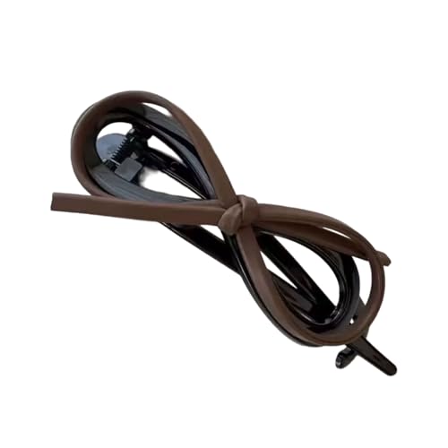 Fashion Hair Clip Leoparden Drucken Bowknot Haarnadel Mit Twist Design Elegantes Haar Dekore Vintage Styles Grip Für Frauen Sichern Grip Clip Für Hochsteckfrisuren von XINGLIDA