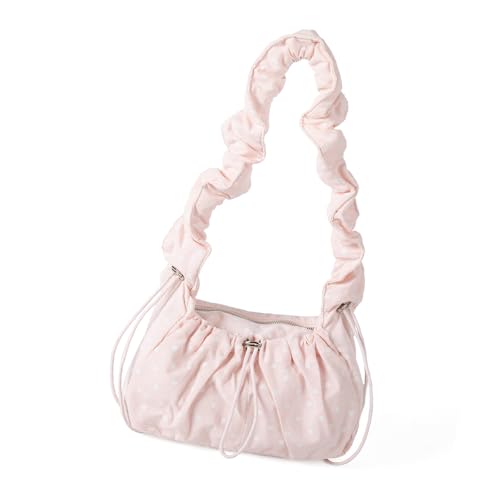 Frauen Polkas Punkt Plissierte Umhängetasche Korean Styles Crossbody Cloud Simple Messengers Achsel Für Reis Frauen Polkas Punkt Plissierte Umhängetasche Korean Styles Crossbody Cloud Simple Messengers Achsel Für Reis von XINGLIDA