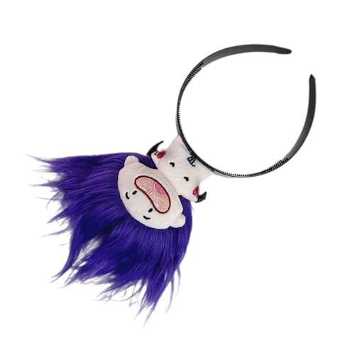 Gefülltes Haarband für Teenager-Mädchen, Cartoon-Kopfschmuck, Karneval, Party, Rollenspiel, Kostüm, Werkzeug, Make-up-Stirnbänder für Frauen, Make-up-Stirnbänder zum Waschen des Gesichts, von XINGLIDA