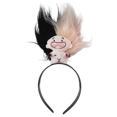 Gefülltes Haarband für Teenager-Mädchen, Cartoon-Kopfschmuck, Karneval, Party, Rollenspiel, Kostüm, Werkzeug, Make-up-Stirnbänder für Frauen, Make-up-Stirnbänder zum Waschen des Gesichts, von XINGLIDA