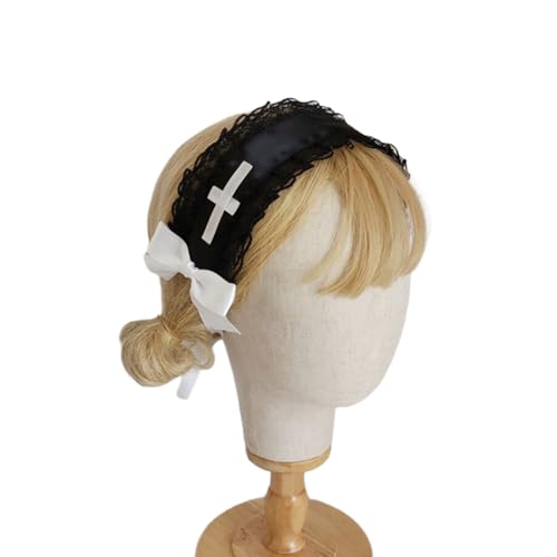 Gothizismus Spitze Stirnbänder Einzigartige Haarband Bögen Dekoration Haarband Für Partys Und Alltägliche Verschleiß von XINGLIDA
