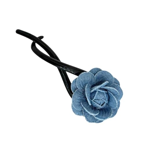 Haarklaue Clip Prinzessin Thema Haarklaue Klemme Schöne Rosenhaarhalter Barrettes Starke Haarnadel Für Mädchen von XINGLIDA