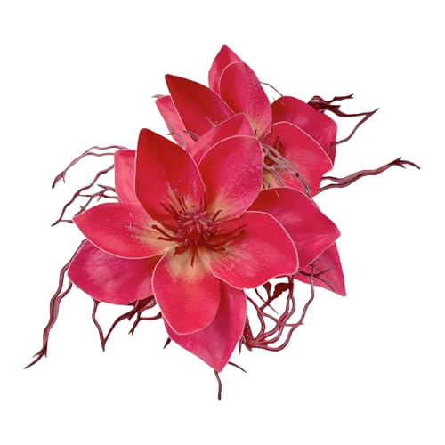 Kinder Haarnadel Haarclip Camellias Form Für Strandbühne Tanzkleidung Künstliche 2000er Jahre Mädchen Kopfschmuck Urlaub Urlaub von XINGLIDA