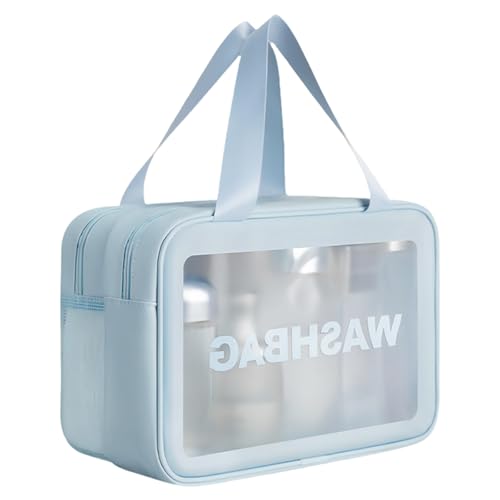 Klarer Make Up Beutel Handheld Kosmetik Große Kapazität Toilnee Hautpflege Aufbewahrung Waschung Für Frauen Handheld Make Up Toilettensteife Kosmetik Große Kapazität Wäsche von XINGLIDA