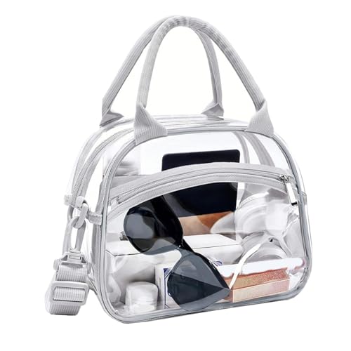 Klarer Make Up Beutel Mit Verstellbaren Gurten Reisen Kosmetik Kosmetik Große Kapazität Toilierte Wasserdichtes Waschen Für Frauen Klar Wäsche Make Up Kosmetiklager Mit Verstellbaren Gurten von XINGLIDA