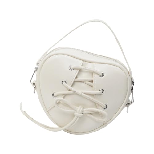 Korean Styles Umhängetasche Für Frauen Die PU Leder Crossbody Kleine Handtasche Herzförmige Boten Herzförmiger Schulterkreuzbody Pu Leder Messenger von XINGLIDA