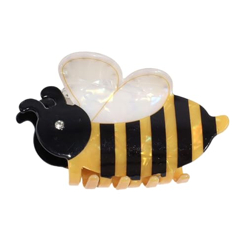 Leichte Bienen Bienen Haarklaue Clip Halloween Mehrzweck Dekoratives Haarklaue Für Verschiedene Anlässe Tragbarer Clip von XINGLIDA