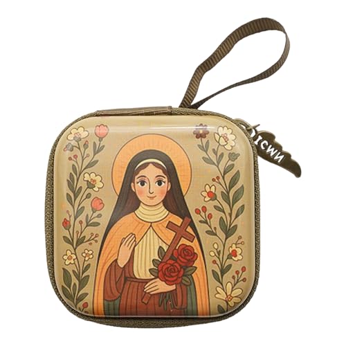 Leichte Brieftasche Mit Cartoon Design Reißverschlüsse Kompaktes Münzmünze Für Schmuck Ohrhörer Aufbewahrung Tragbarer Tägliches Gebrauch Square Cartoon Münze von XINGLIDA