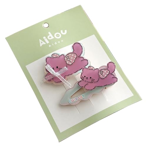 Lolvey Acryltiere The Thema Haarclip 2pcs Für Mädchen Und Kinder Haardekorative Accessoires Für Kinder Jeden Gebrauch Pin von XINGLIDA