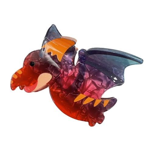 Lustige Cartoon Dinosaurier Haarklauen Klammern Große Haare Gripper Nonslip Haartebüro Für Frauen Lady Girls Dünne Dicke Haar von XINGLIDA