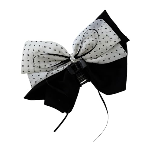 Mehrnutzungshaarclip Mit Punktmuster Und Starker Haarhalter Für Dünne Bis Feine Büro Frauen Decors Bowknot Clip Dekore von XINGLIDA