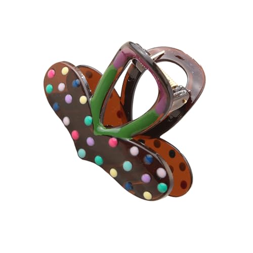 Mode Herz Haar Barrettes Einzigartige Bowknot Klemme Haarnadelhaarclip Stylish Heart Accessoire Freizeit Verwenden Harz Klauen Clip von XINGLIDA