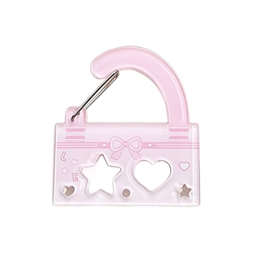 Moderner Cartoon Acrylbeutel Charm Multifunktional Hohlkeyring Für Geldbörsen & Rucksäcke Mädchen Modeaccessoires Kreative Geldbeuteldekoration von XINGLIDA