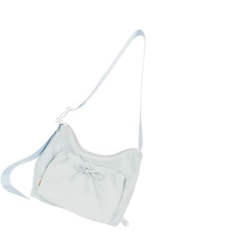 Modische Bögen Detail Schulterbeteiligungs Anti Slip Achsel Beutel Leichte Kompaktkross Satchel Für Vielbeschäftigte Frauen Plisdern Crossbody Tasche von XINGLIDA