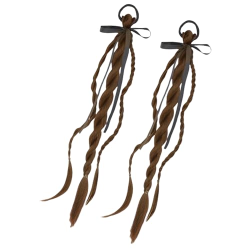 Multi Use Synthetische Fasergeflecht Pferdeschwanz Haarverlängerung Mit Haarbindungen Für Realistische Pferdeschwanzstile Schnell Partyversorgung von XINGLIDA