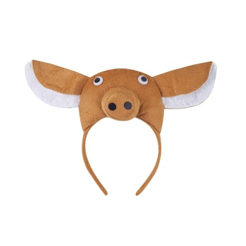 Piggy Stirnband Kreative Süße Pelzige Schweinehörer Weiche Plüsch Für Frauen Männer Teenager Haare Haarband Piggy Stirnband Kreative Süße Pelzige Schweinehörer Weiche Plüsch Für Frauen Männer Teenager Haare Haarband von XINGLIDA