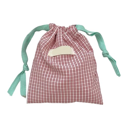 Plaids Toilettenbeutel Kordelmake Tragbare Kosmetische Lippenstift Aufbewahrungstaschen Reisen Waschen Sie Für Frauen Kosmetikkosmetik Toiletten Tafeln Reisen Make Up Wäsche Für Frau von XINGLIDA