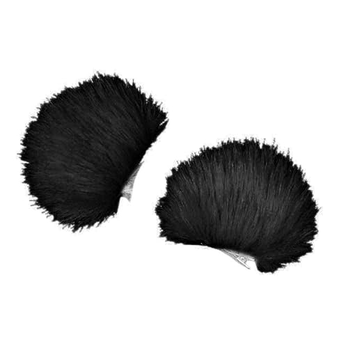 Plüsch Bärenohr Hair Pin Plüsch Anime Haarschleiftungsmasqueraden Kostüm Barrettes Weibliche Cosplay Maid Side Pin Für Partykleidung von XINGLIDA