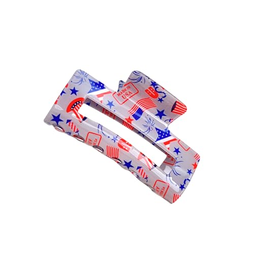 Retros Square Claw Clip Frauen Modische Haare Barrettes Pferdeschwänze Haarnadel Für Frauen Mädchen Leichte Acrylhaarklamme von XINGLIDA