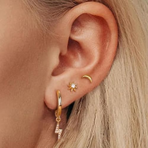 XINGLIDA Robuster Messingzirkonohrringe Mit Langen Quasten Stilvolle Daumenohrringe Für Einen Hauch Von Eleganzen Messingschild Schmuck von XINGLIDA