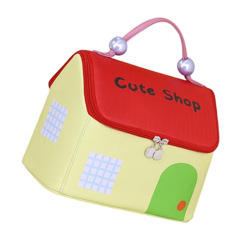 Schöne Haus Make Up Beutel Handheld Kosmetik Große Kapazität Toilenzkochpflegemittel Aufbewahrung Waschung Für Frauen Große Kapazität Kosmetische Reisetilme Hülle Schönes Haus Make Up von XINGLIDA