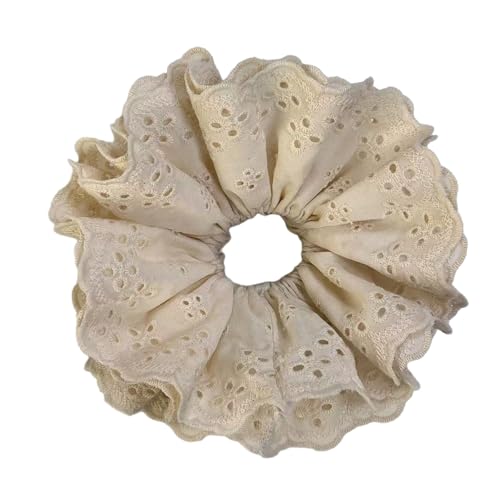 Spitzenhaarrunchies Für Frauen Elastische Haarringe Ästhetische Krawatte Spitze Ponytailhalter Band von XINGLIDA