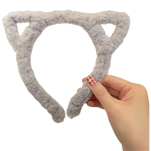 Stirnband Kreative Leoparden Druck Süßes Pelziges Kätzchen Ohr Weiche Plüsch Für Frauen Männer Teenager Haare Haarband Stirnband Kreative Leoparden Druck Süßes Pelziges Kätzchen Ohr Weiche Plüsch Für Frauen Männer Teenager Haare Haarband von XINGLIDA
