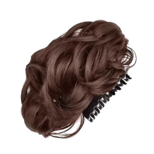 Synthetic Curly Bun Clip Clip Hitzebeständiger Glasfaser Haarzubehör Für Frauen Chaoting Hochsteckfrisur Styles Mühelosen Alltagspakte Praktische Synthetische Haarclip Mit Klauenverschluss von XINGLIDA