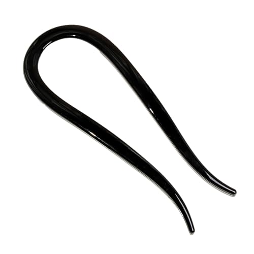 U Form Ziegenhorn Haar Kamm Für Frauen Hochsteckfrisur Formale Frisur Harzgabeln Für Brötchen Frisuren Und Alltag Wear Women Accessoires Freizeit Formelle Frisur von XINGLIDA