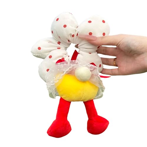 Weicher Stoff Elastischer Haare Scrunchie Mit Cartoonform Und Florale Druck Dekorative Haarkrawatte Für Teenager Erwachsene Zubehör Weiche Stoffrückungen von XINGLIDA