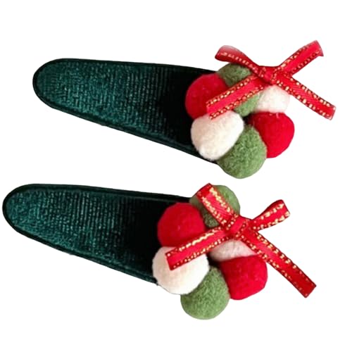 Weihnachtsbaum Haarnadel Weihnachtshaarclip Neuheit Weihnachten Barrette Bündel Kopfbedeckung Süßer 2000er Trend von XINGLIDA