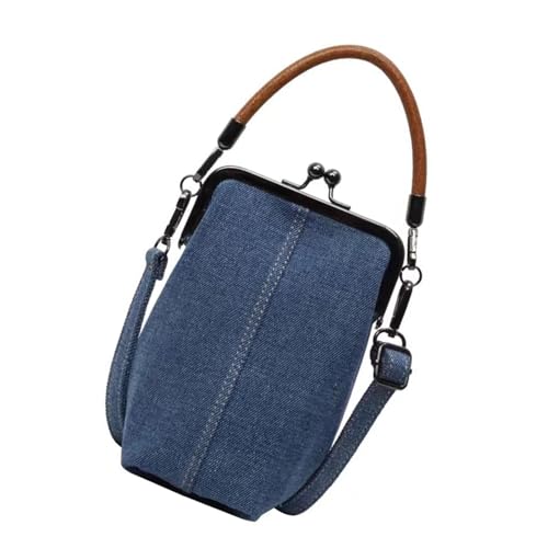 Women Bag Retro Boten Denims Geldbörsen Modeleiter Schultermotor Für Alltägliche Frauen Denims Geldbeutel Retro Crossbody Telefon Schulter Für Täglich von XINGLIDA