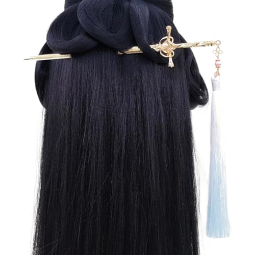 Wunderschön Gefertigte Quasten Haarnadel Vintage Haarstäbchen Mit Quasten Chinesische Stile Haarnadel Für Moderne Eleganzen von XINGLIDA