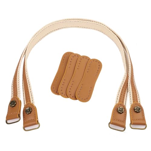 XINGLIDA 1pair Soft Leder Brieftasche Griffe Taschengurt Zum Geldbörse Herstellung Von Handwerk Und Zubehör Ersatzhandtaschengurt Accessoire von XINGLIDA