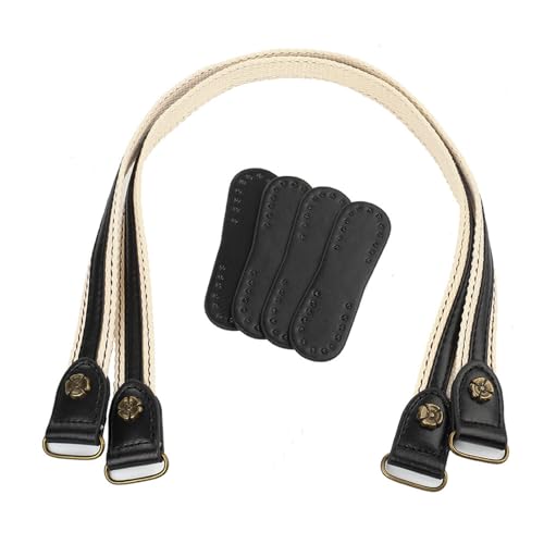 XINGLIDA 1pair Soft Leder Brieftasche Griffe Taschengurt Zum Geldbörse Herstellung Von Handwerk Und Zubehör Ersatzhandtaschengurt Accessoire von XINGLIDA